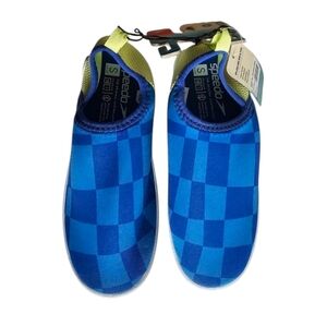 Speedo Junior Splash Sun Water Shoes Blue Size J 13 New